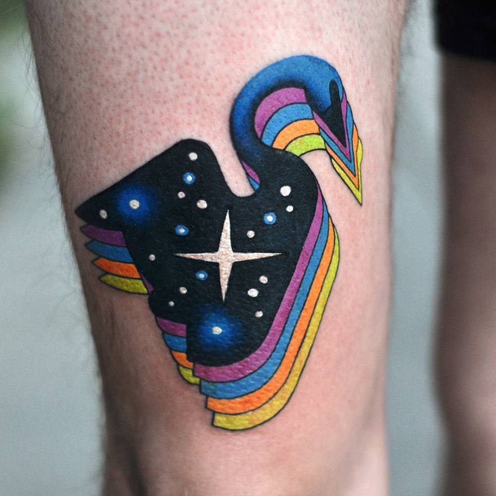 30+ Dazzling and Eye-Catching Swan Tattoo Designs