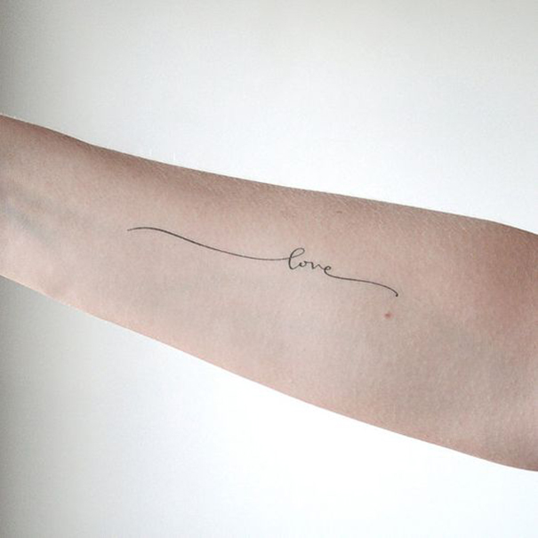 Love Symbol Tattoos