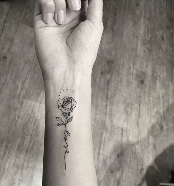 Love Symbol Tattoos