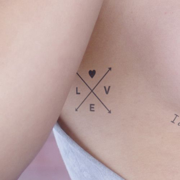 Love Symbol Tattoos