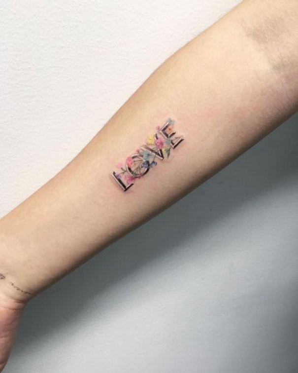 Love Symbol Tattoos