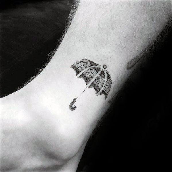 26 Outstanding Umbrella Tattoo Design Art Ideas