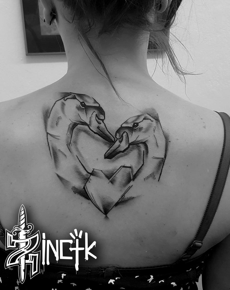30+ Dazzling and Eye-Catching Swan Tattoo Designs