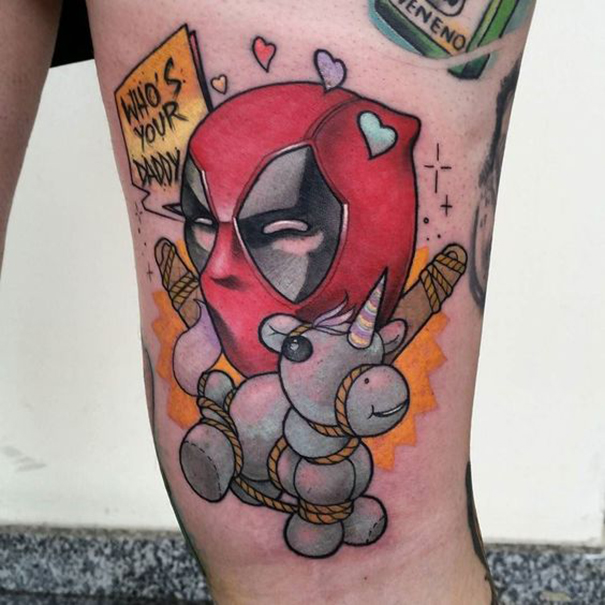 Crazy Marvel Tattoo Ideas