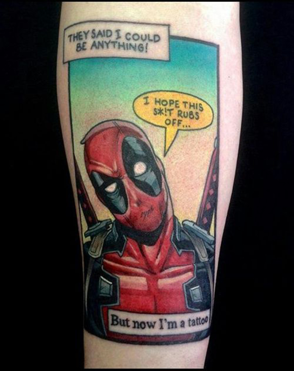 Crazy Marvel Tattoo Ideas
