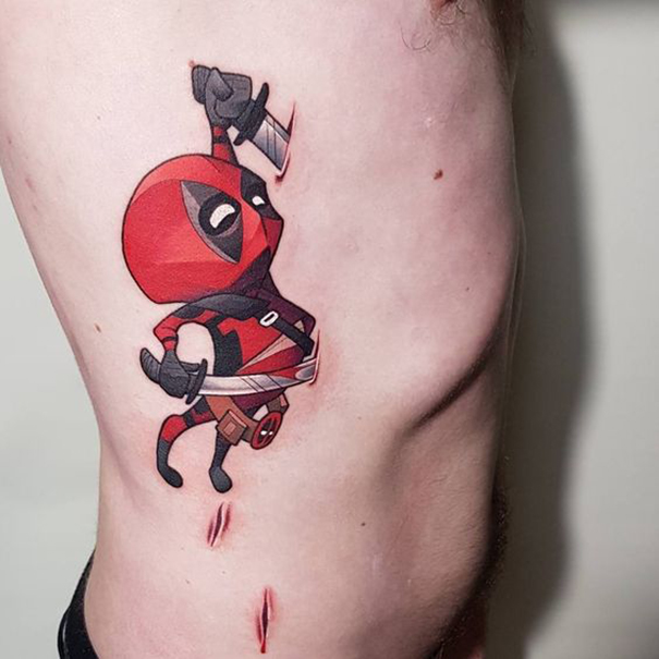 Crazy Marvel Tattoo Ideas