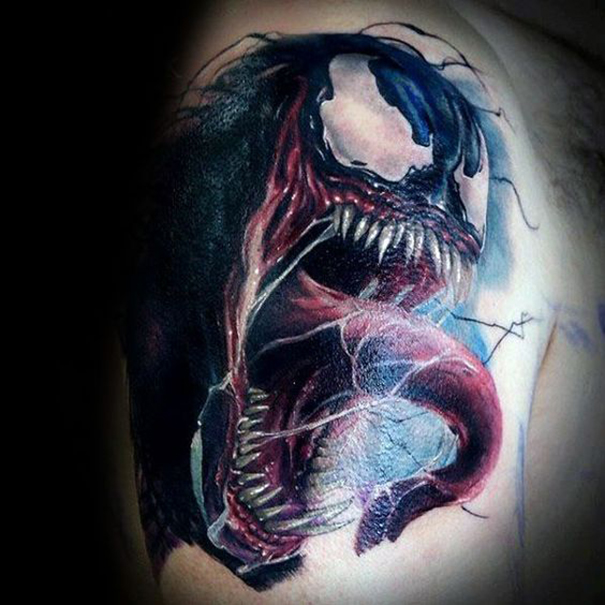 Crazy Marvel Tattoo Ideas