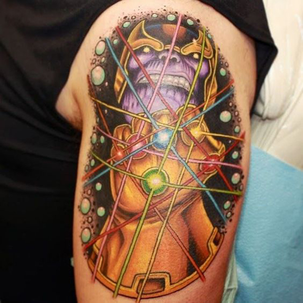 Crazy Marvel Tattoo Ideas