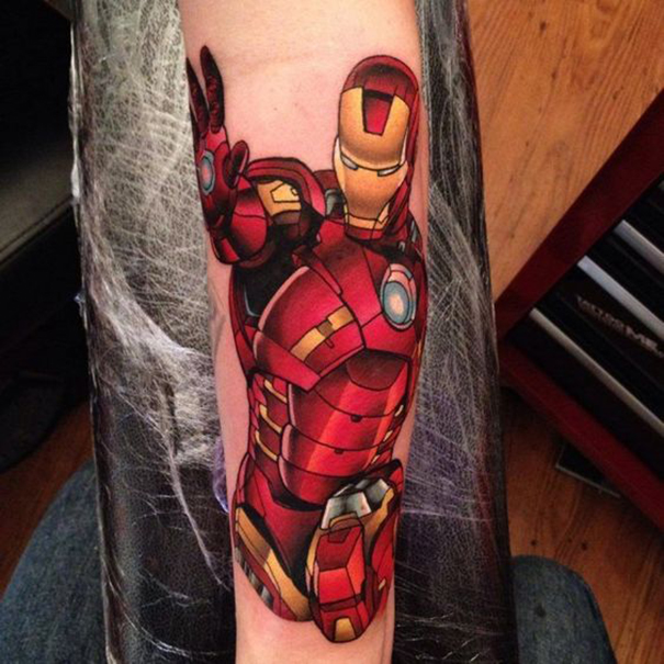 Crazy Marvel Tattoo Ideas