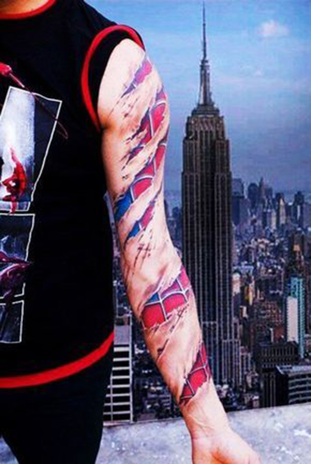 Crazy Marvel Tattoo Ideas