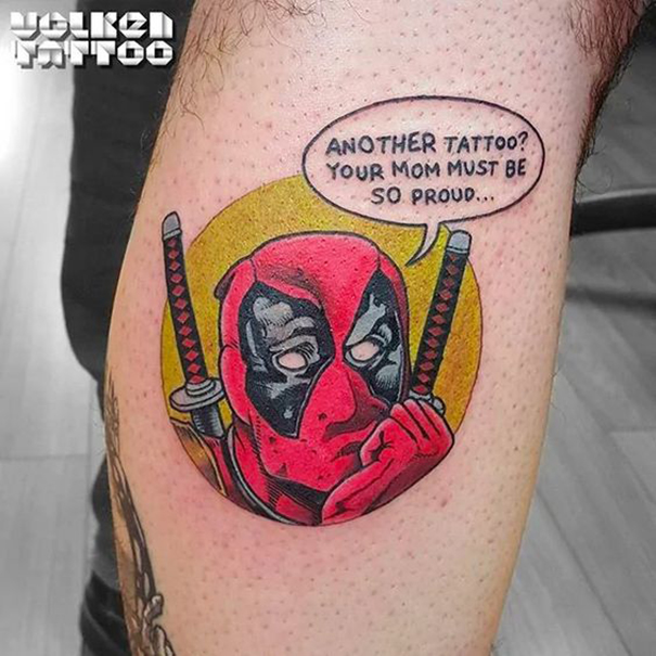 Crazy Marvel Tattoo Ideas