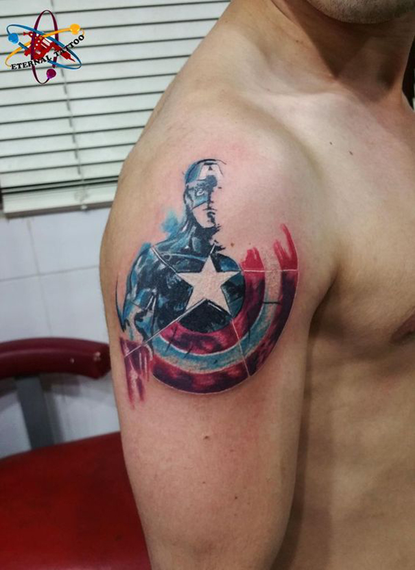 Crazy Marvel Tattoo Ideas