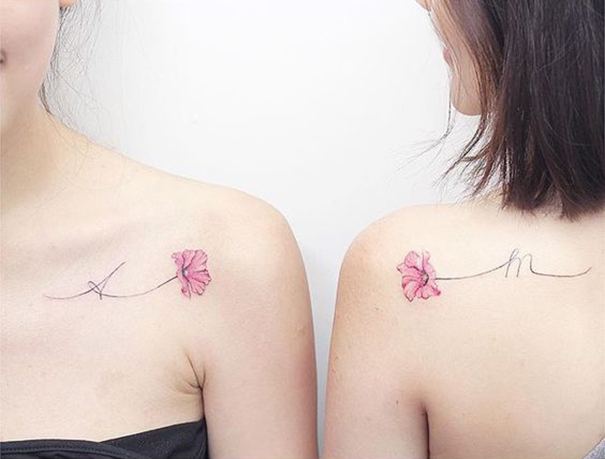 Matching Tattoos 2022: BFF Tattoos