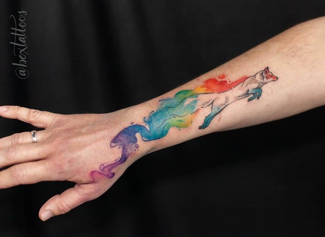 Top Rainbow Tattoos for the Colorful You