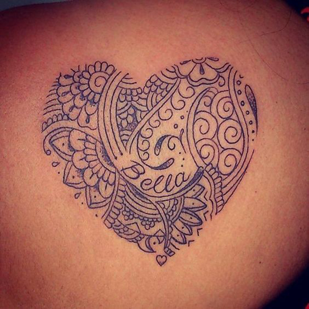 25+ Beautiful Name Tattoo Designs