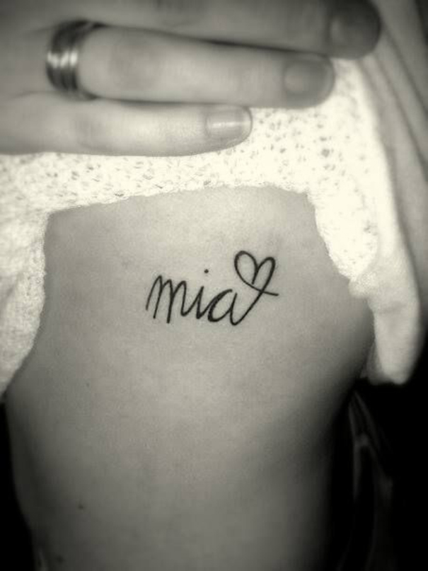 25+ Beautiful Name Tattoo Designs