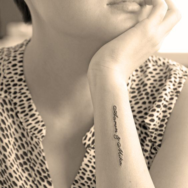 25+ Beautiful Name Tattoo Designs