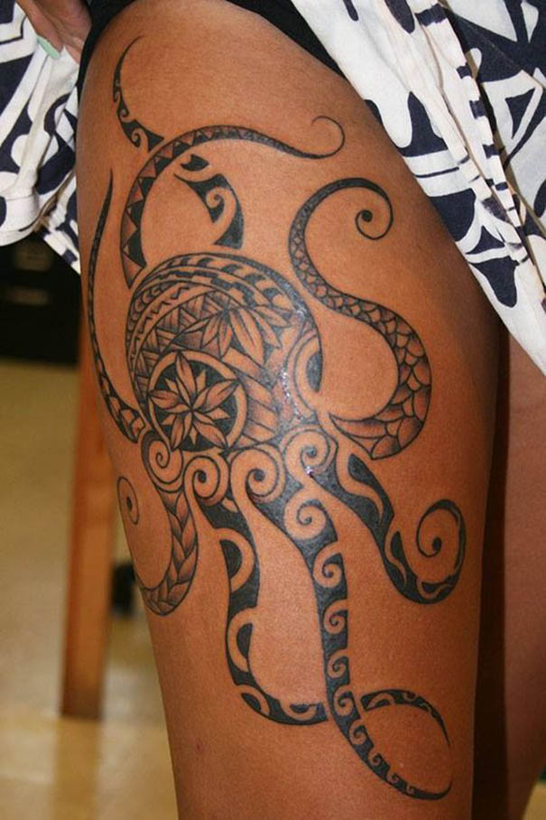 30+Amazing Octopus Tattoo Designs