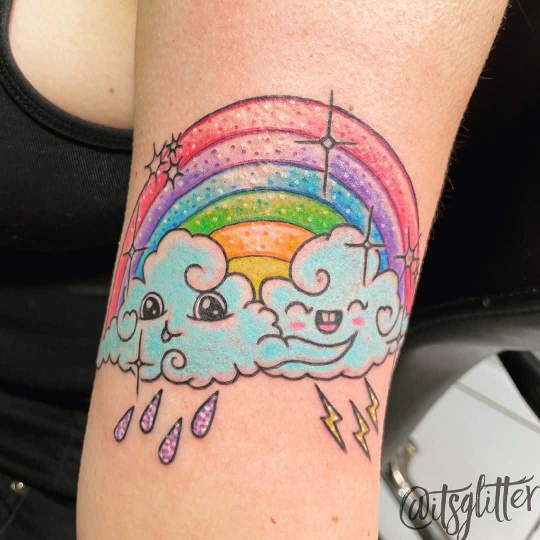 Top Rainbow Tattoos for the Colorful You