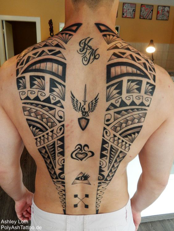 50+ Tribal Polynesian Tattoo Designs