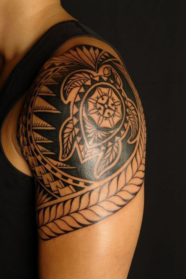 50+ Tribal Polynesian Tattoo Designs