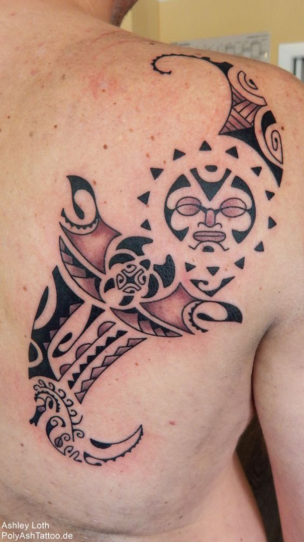 50+ Tribal Polynesian Tattoo Designs