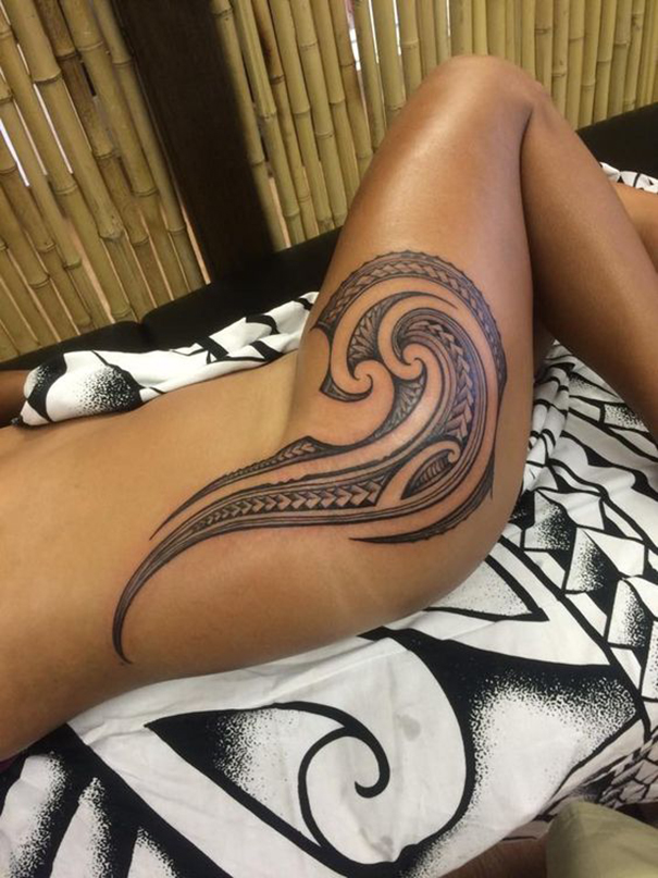50+ Tribal Polynesian Tattoo Designs