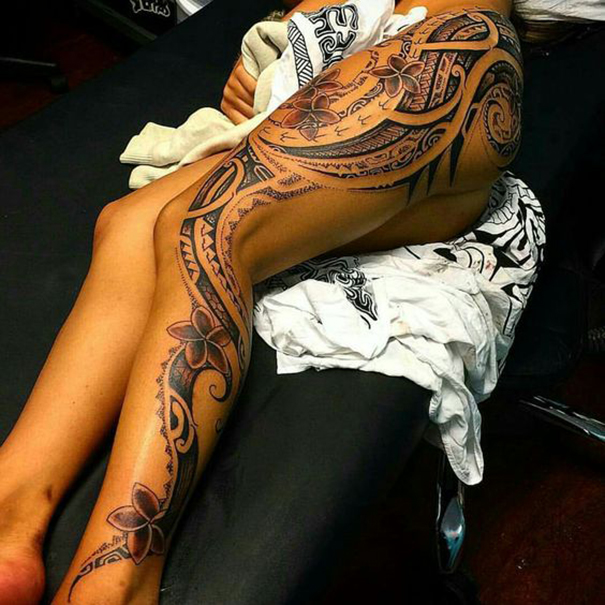 50+ Tribal Polynesian Tattoo Designs