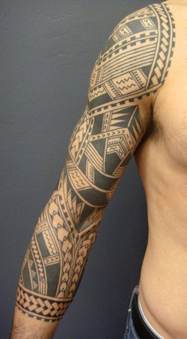 50+ Tribal Polynesian Tattoo Designs