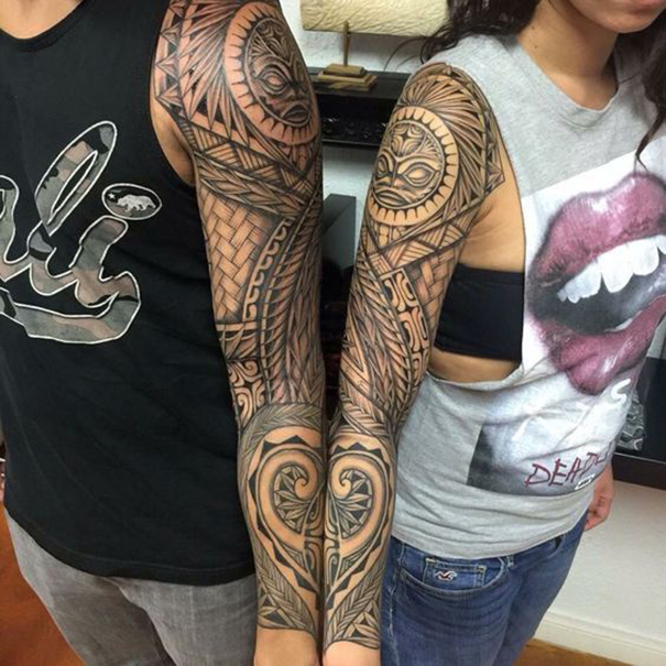50+ Tribal Polynesian Tattoo Designs