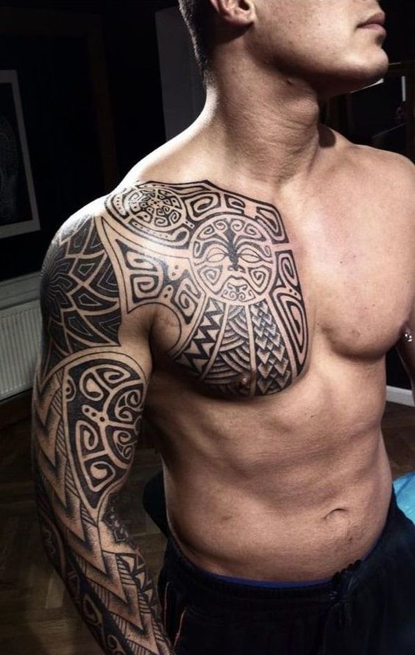 50+ Tribal Polynesian Tattoo Designs