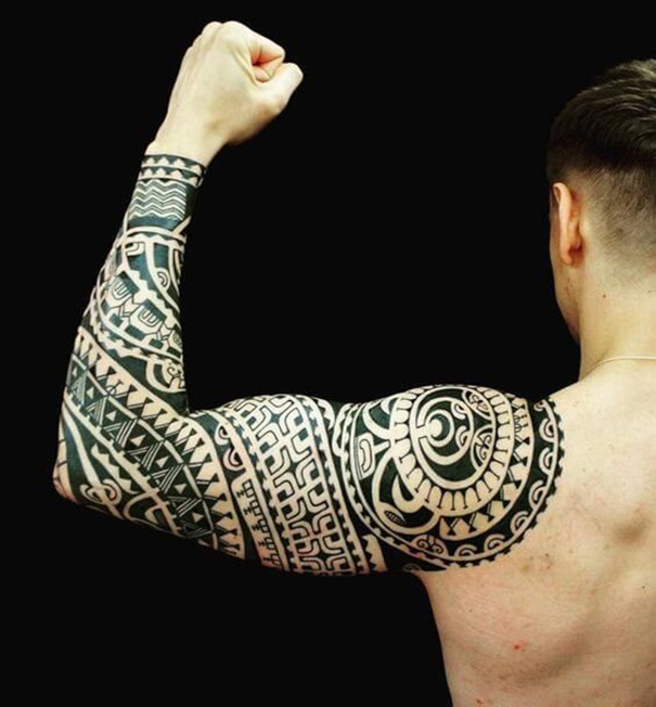 50+ Tribal Polynesian Tattoo Designs