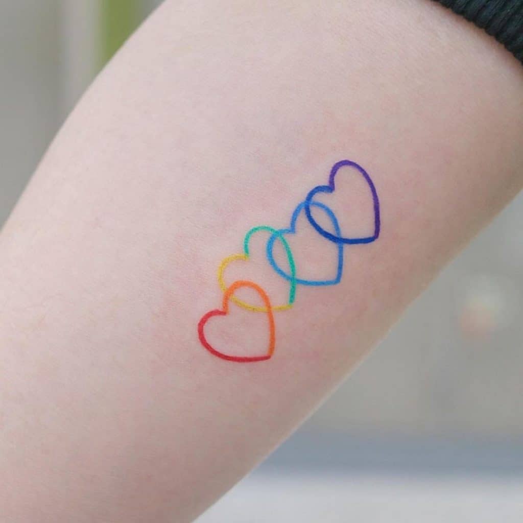 Top Rainbow Tattoos for the Colorful You