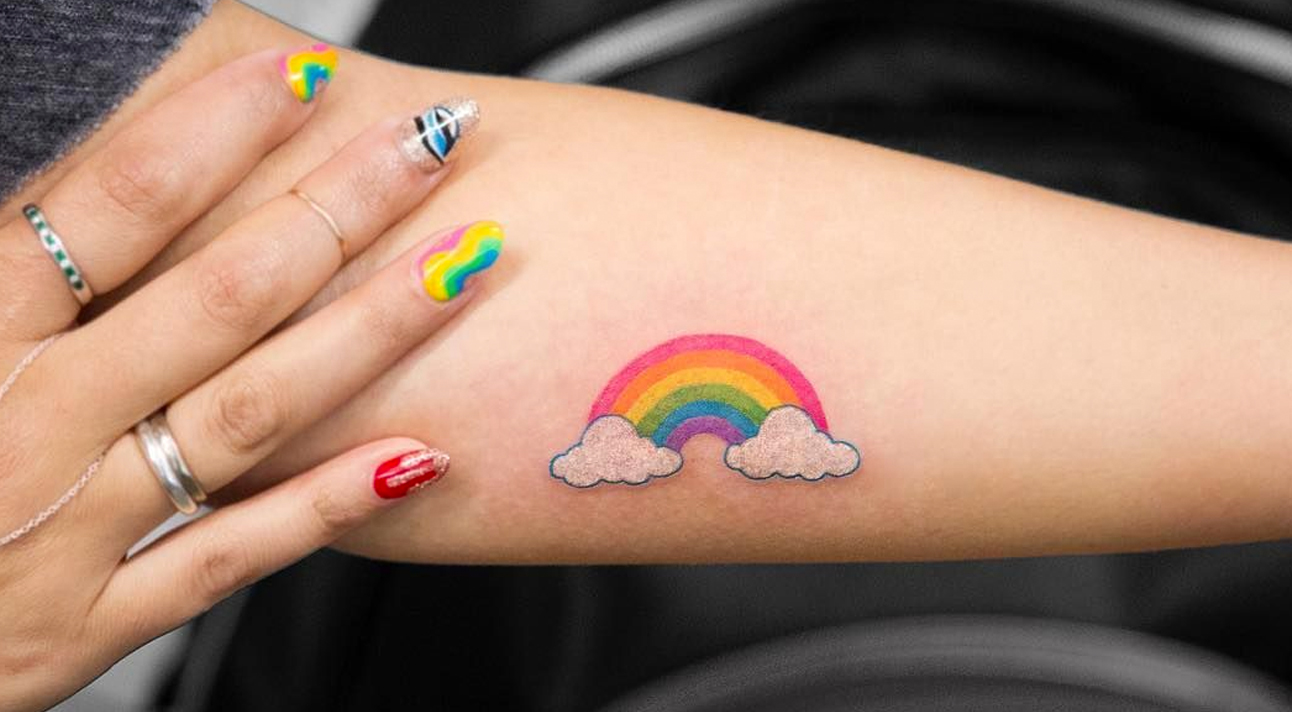 Top Rainbow Tattoos for the Colorful You