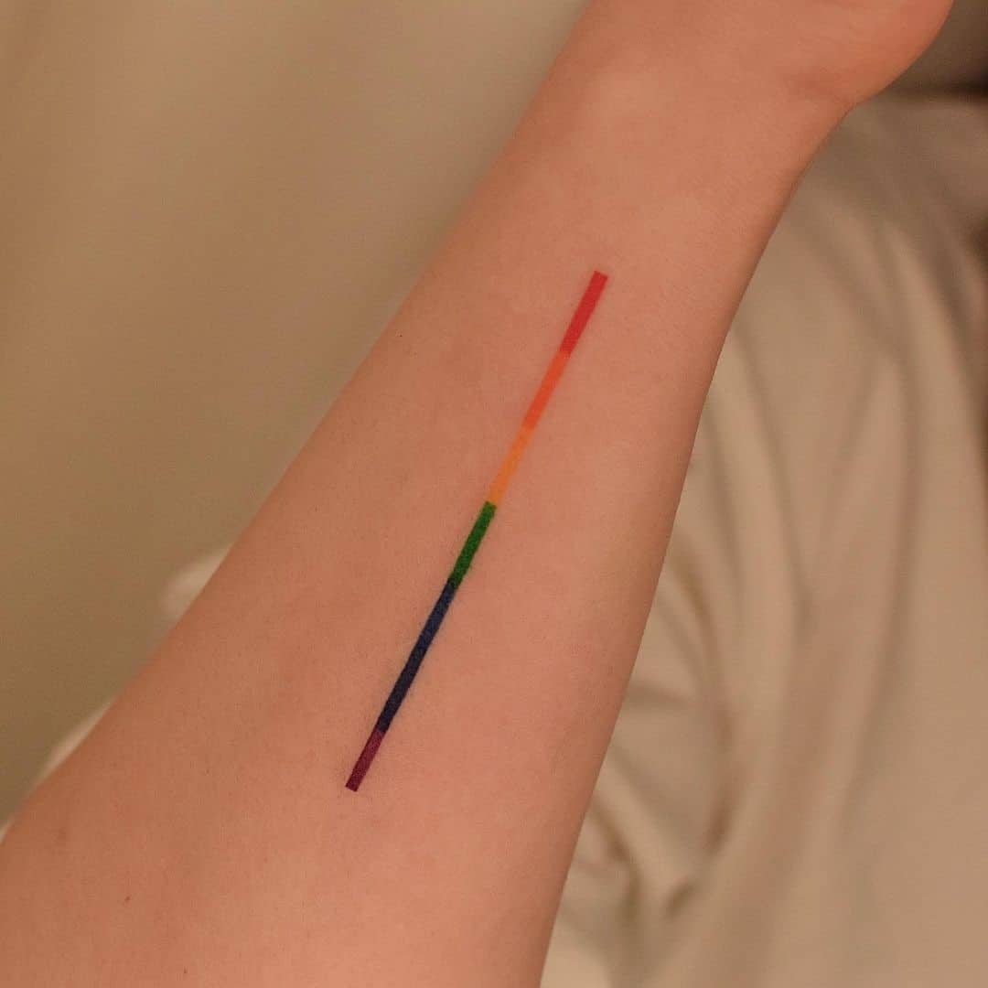 Top Rainbow Tattoos for the Colorful You