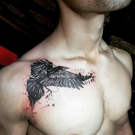 35 Impressive Raven Tattoo Ideas