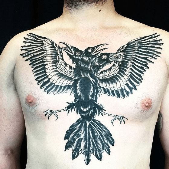 35 Impressive Raven Tattoo Ideas