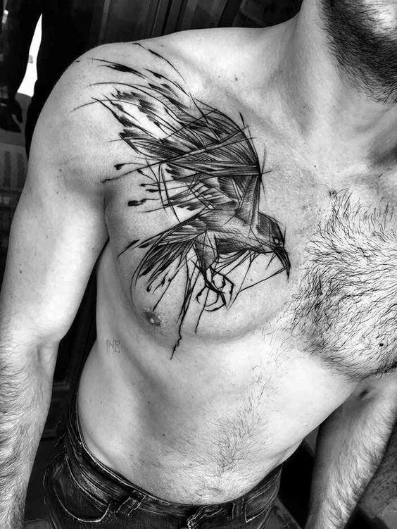 35 Impressive Raven Tattoo Ideas