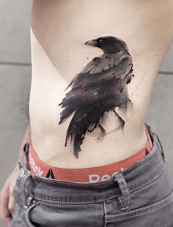 35 Impressive Raven Tattoo Ideas