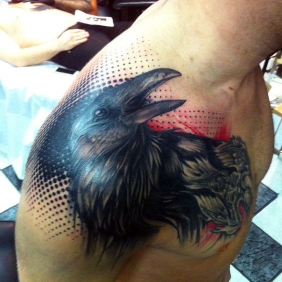 35 Impressive Raven Tattoo Ideas