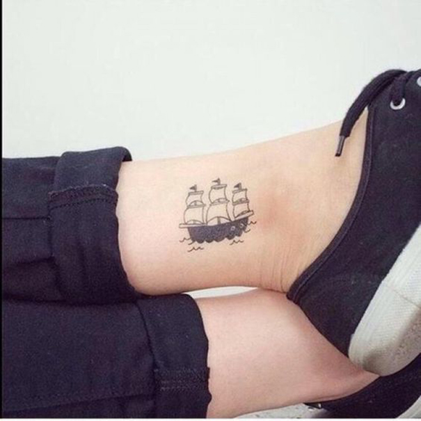 Popular Ship Tattoo Designs