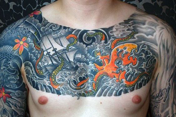 Popular Ship Tattoo Designs