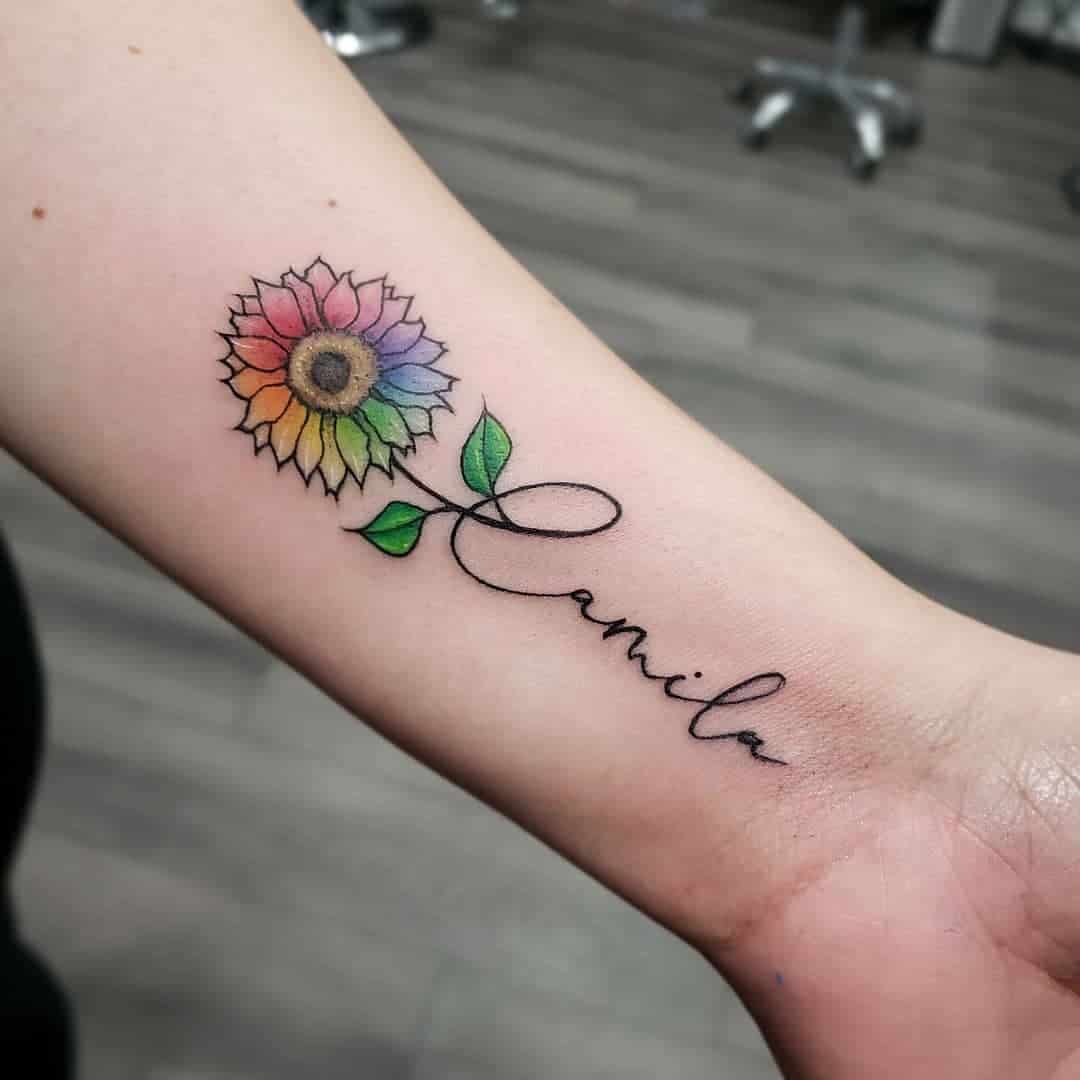 Top Rainbow Tattoos for the Colorful You