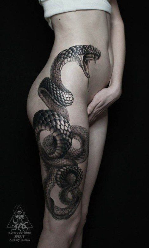 Dangerous Snake Tattoo Ideas