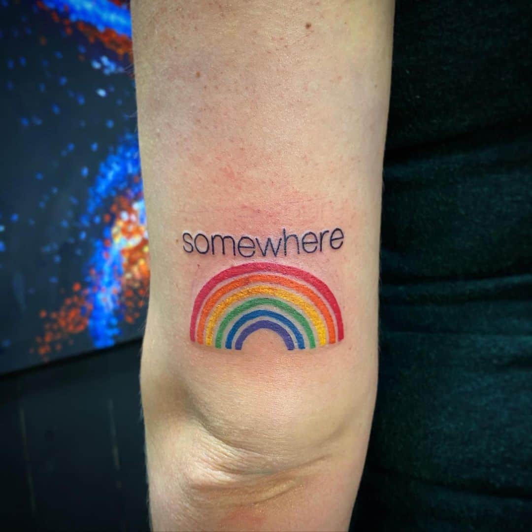 Top Rainbow Tattoos for the Colorful You