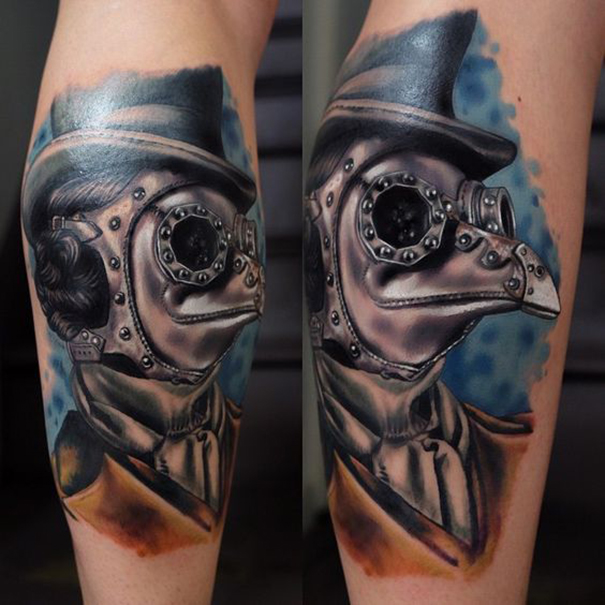 Surreal Steampunk Tattoo Designs