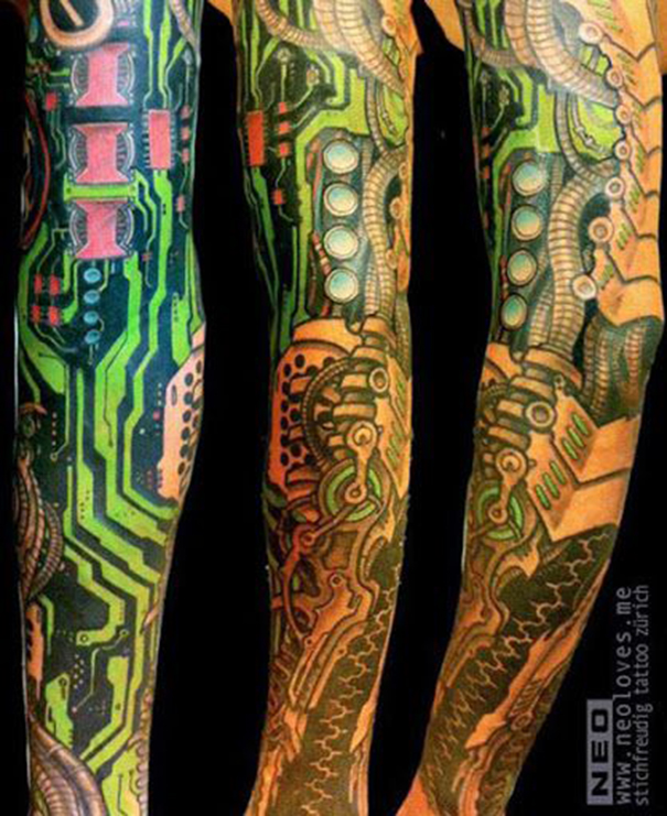 Surreal Steampunk Tattoo Designs