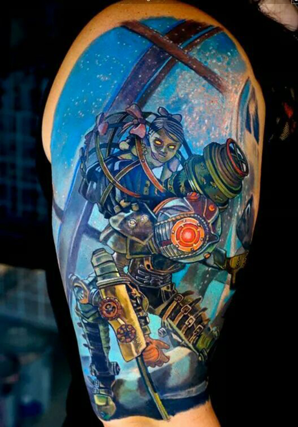 Surreal Steampunk Tattoo Designs