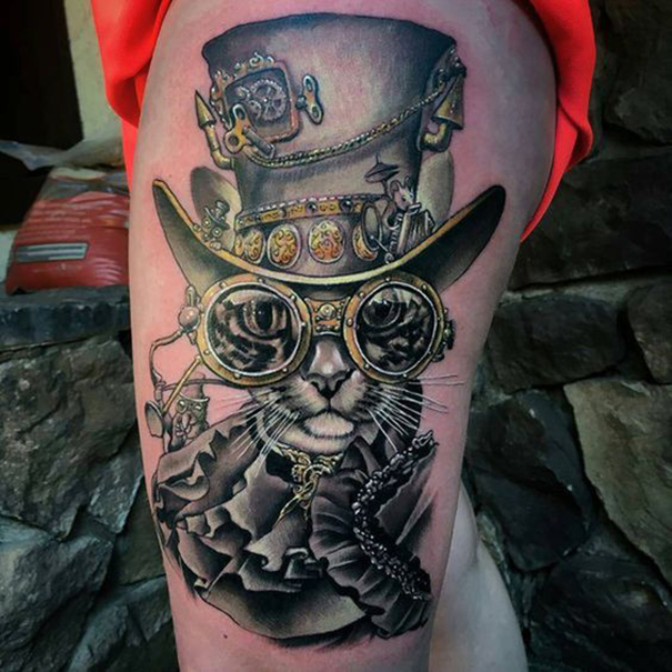 Surreal Steampunk Tattoo Designs