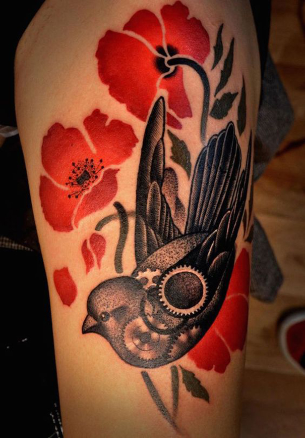 Surreal Steampunk Tattoo Designs